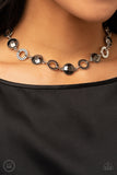 Rhinestone Rollout - Silver Necklace Paparazzi