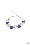 Pumped up Prisms - Blue Bracelet Paparazzi