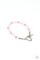 Following My Heart - Pink Bracelet Paparazzi