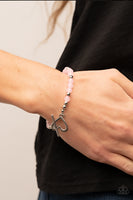 Following My Heart - Pink Bracelet Paparazzi