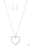 Va-Va-VALENTINE - White Heart Necklace