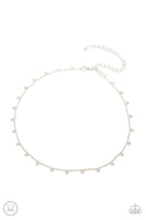 Cupids Cutest Valentine - Silver Choker Necklace