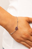 Heartachingly Adorable - Red Heart Bracelet Paparazzi