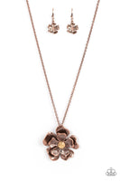 Homegrown Glamour - Copper Necklace Paparazzi