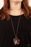 Homegrown Glamour - Copper Necklace Paparazzi