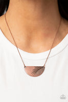 Cool, PALM, and Collected - Copper Necklace Paparazzi