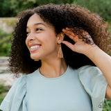 Urban Delirium - Brown Earrings Paparazzi
