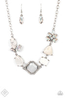 Eco Enchantment - White Necklace Paparazzi