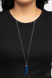Set in GEMSTONE - Blue Necklace Paparazzi