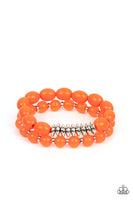 La Vida Vacation - Orange Bracelet Paparazzi (#861)