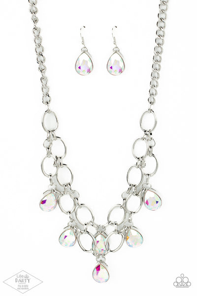 Show-Stopping Shimmer - Multi-Colored Necklace Paparazzi