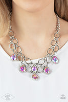 Show-Stopping Shimmer - Multi-Colored Necklace Paparazzi