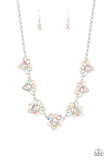 Extragalactic Extravagance - Multi-Colored Necklace Paparazzi - Empower Me Pink Exclusive