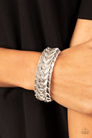 Western Nomad - Silver Bracelet Paparazzi (#861)