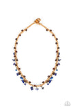 Canyon Voyage - Blue Necklace Paparazzi
