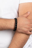 Cattle Ranch - Black Bracelet Paparazzi