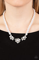 Royal Renditions - White Necklace Paparazzi