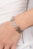 Put a WING on It - Silver Bracelet Paparazzi