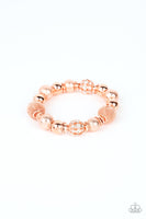 We Totally Mesh - Copper Bracelet Paparazzi