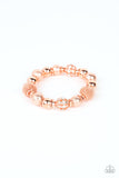 We Totally Mesh - Copper Bracelet Paparazzi