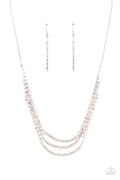 Surreal Sparkle - Multi-Colored Necklace Paparazzi