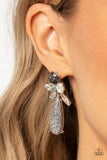 DIY Dazzle - Silver Earrings Paparazzi