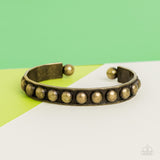 Clear as STUD - Brass Bracelet Paparazzi