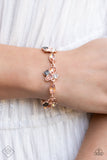 Colorful Captivation - Rose Gold Bracelet Paparazzi