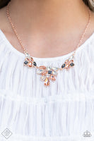 Completely Captivated - Rose Gold Necklace Paparazzi