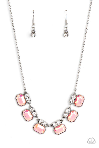 Interstellar Inspiration - Pink Necklace Paparazzi