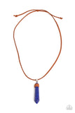 Holistic Harmony - Blue Urban Neckalce Paparazzi (#860)