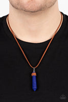 Holistic Harmony - Blue Urban Neckalce Paparazzi (#860)