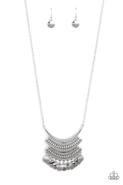 Under the EMPRESS-ion - Silver Necklace Paparazzi