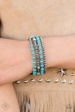Road Trip Remix - Blue Turquoise Bracelet Paparazzi