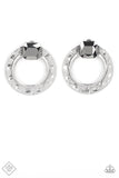 Smoldering Scintillation - Silver Earrings Paparazzi