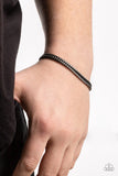 City Crusader - Black Bracelet Paparazzi