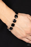 Mind-Blowing Bling - Black Bracelet Paparazzi