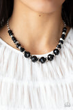 Cosmic Cadence - Black Necklace Paparazzi