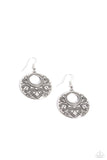 Western Beau - Silver Earrings Paparazzi