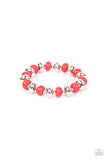 Stone Age Aesthetic - Red Bracelet Paparazzi