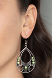 Meadow Marvel - Green Earrings Paparazzi