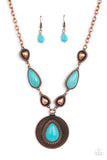 Saguaro Soul Trek - Copper Necklace Paparazzi