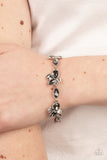 Colorful Captivation - Silver Bracelet Paparazzi (#117)