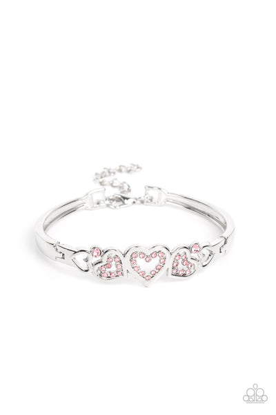 Seriously Smitten - Pink Bracelet Paparazzi