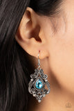 Palace Perfection - Blue Earrings Paparazzi