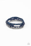 Destination Dreamscape - Blue Bracelets Paparazzi