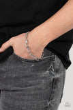 Double Clutch - Silver Bracelet Paparazzi (#767)