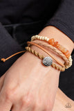 Treetop Trail Guide - Orange Bracelet Paparazzi