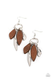 Primal Palette - Brown Earrings