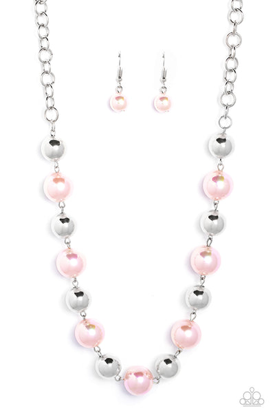 Dreamscape Escape - Pink Necklace Paparazzi